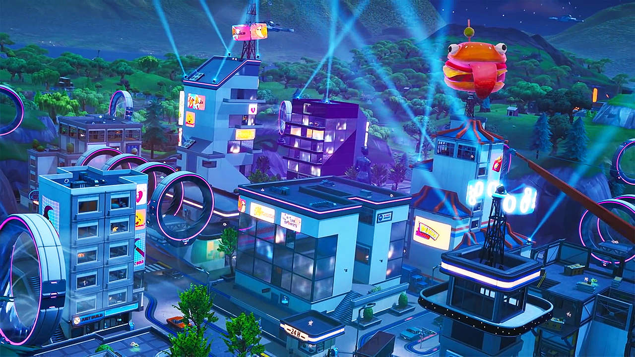 Fortnite Season 9’s New Map Areas: Mega Mall And Neo Tilted Towers